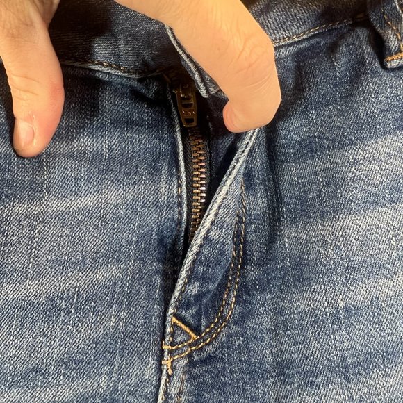 Mavi Jeans Co. Womens Size 30 Distressed Straight Bohemian Tribal Print Denim - Picture 5 of 16